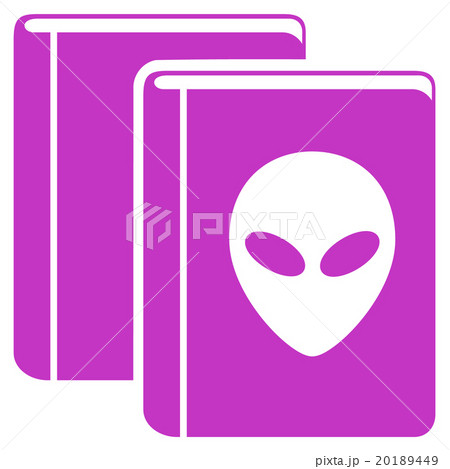 Alien Library Flat Icon Alien Library Flat Icon 20189449