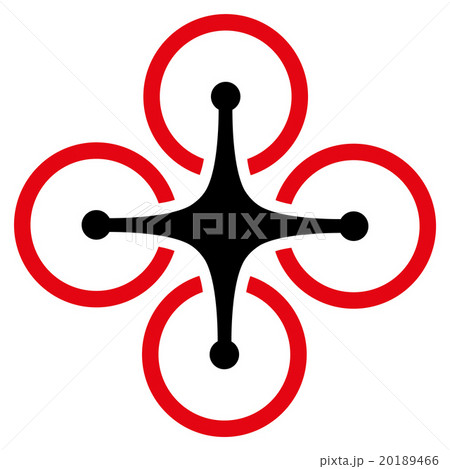 Quadrocopter Flat Icon 20189466