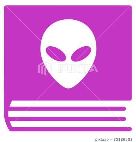 Alien Catalog Flat Icon 20189503