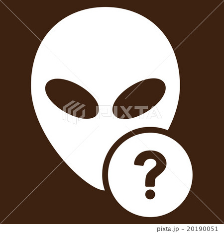 Alien Status Flat Icon Alien Status Flat Icon 20190051