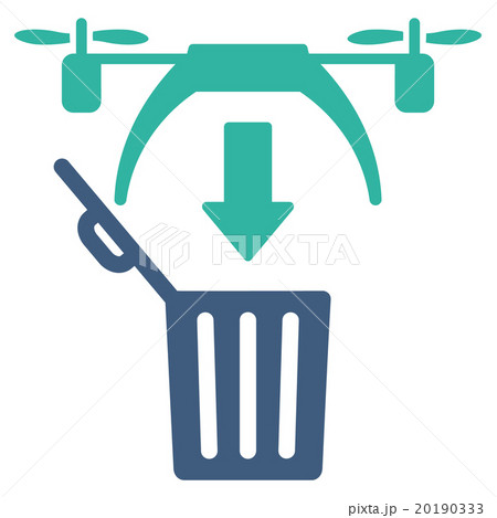 Trash Drone Icon Trash Drone Icon 20190333