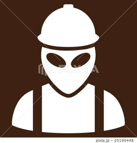 Alien Builder Flat Icon 20190448