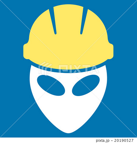 Alien Worker Flat Icon Alien Worker Flat Icon 20190527