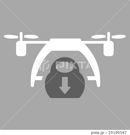 Drone Unloading Icon Drone Unloading Icon 20190587
