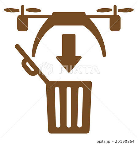 Trash Drone Icon Trash Drone Icon 20190864