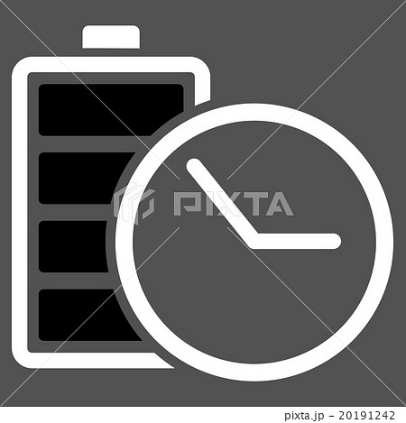 Battery Clock Icon 20191242