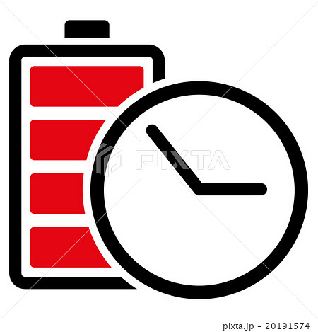 Battery Clock Icon 20191574