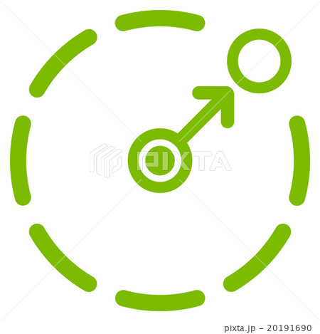 Circular Area Border Icon 20191690