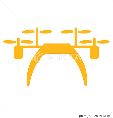 Quadcopter Flat Icon Quadcopter Flat Icon 20191846