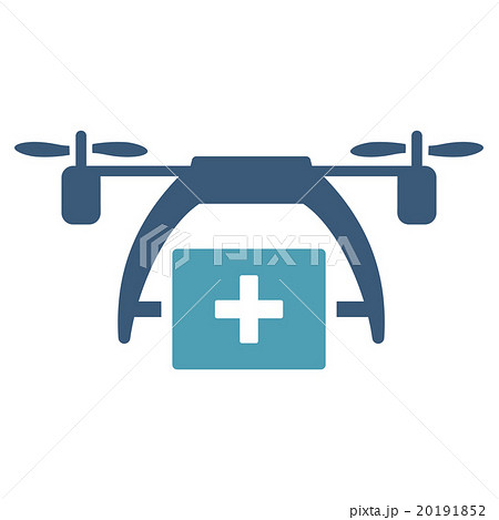 First Aid Drone Icon 20191852