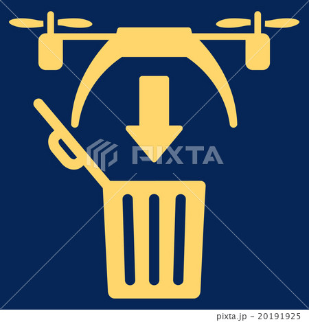 Trash Drone Icon 20191925