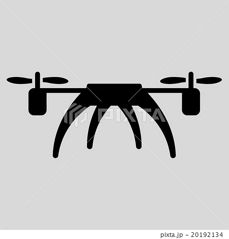 Rotorcraft Flat Icon Rotorcraft Flat Icon 20192134