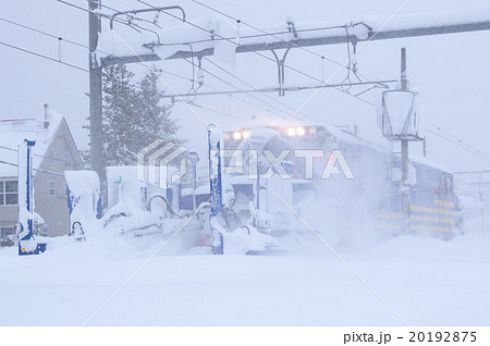 豪雪　ラッセル車 20192875