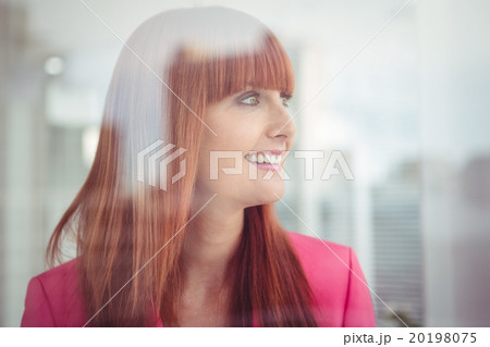 Portrait of a smiling businesswoman Portrait of a smiling businesswoman 20198075