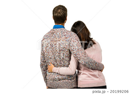 Rear view of couple 20199206