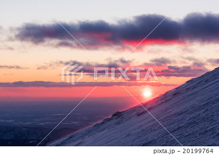 雌阿寒岳の日の出 雌阿寒岳の日の出 20199764