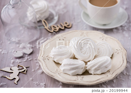 White apple marshmallows, zephyr for valentine day 20199944