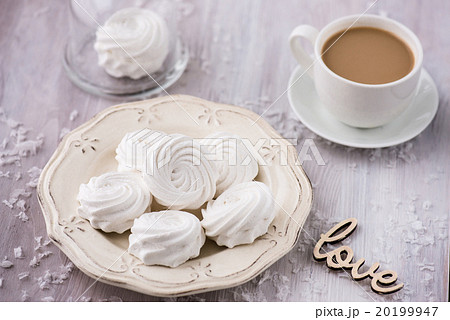 White apple marshmallows, zephyr for valentine day 20199947