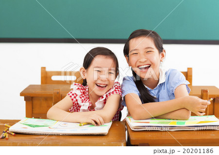 happy little girls in the classroom happy little girls in the classroom 20201186
