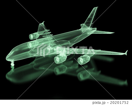 Commercial Aircraft Mesh Commercial Aircraft Mesh 20201752