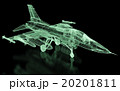 Jet Fighter Aircraft  Mesh 20201811