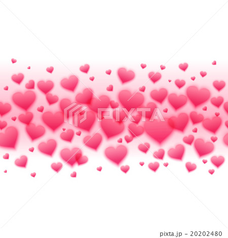 confetti falling from red hearts 20202480