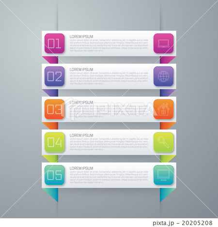 Colorful vector design for workflow layout Colorful vector design for workflow layout 20205208