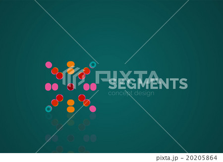 Vector outline minimal abstract geometric logo 20205864