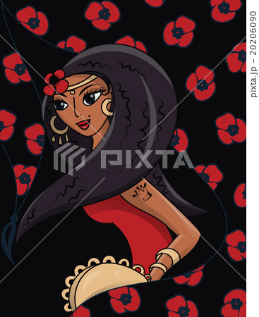 beautiful Gypsy dancer 20206090