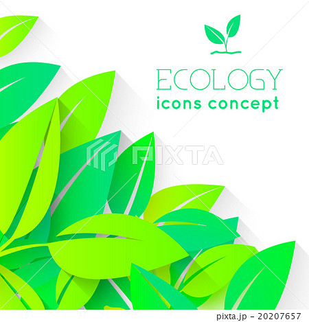 Eco nature plant colorful illustration. Ecology 20207657