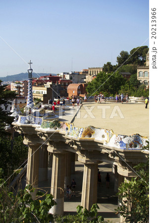 グエル公園　中央広場 20213966