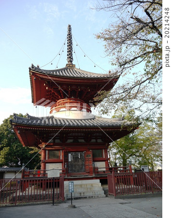 「川越大師　喜多院」多宝塔 20214248