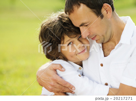 Father and son in nature Father and son in nature 20217271