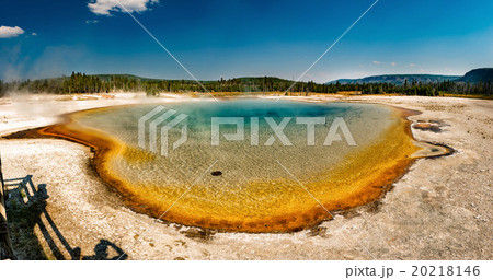 Yellowstone heat pool near panorama 20218146