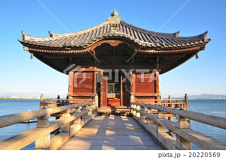 近江八景 満月寺浮御堂 近江八景 満月寺浮御堂 20220569