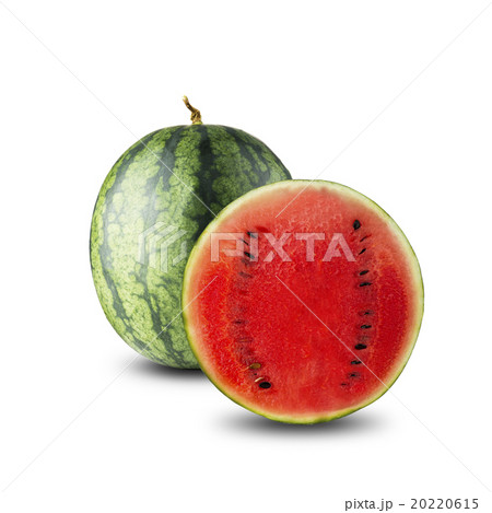 Fresh Watermelon On White Background Fresh Watermelon On White Background 20220615
