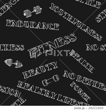 Seamless background fitness, vector illustration. Seamless background fitness, vector illustration. 20221920