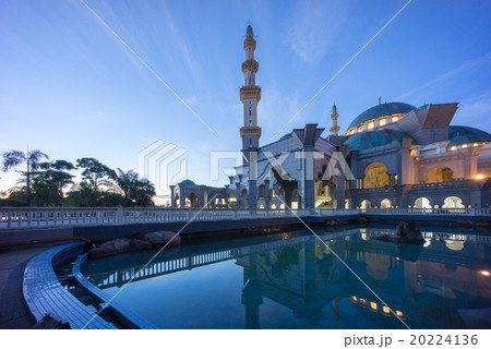 Blue Hour Sunrise at Federal Mosque Kuala Lumpur 20224136