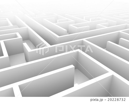 endless maze 3d illustration 20228732