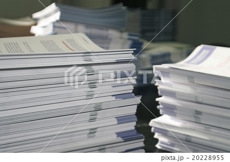 Piles of Handout Pamphlets 20228955