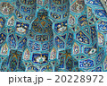 Fragment of a tiled wall 20228972