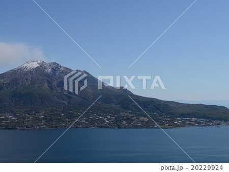 吉野公園から見た桜島 20229924