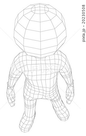 Puppet 3d man standing 20230508