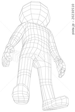 Puppet 3d man standing 20230510