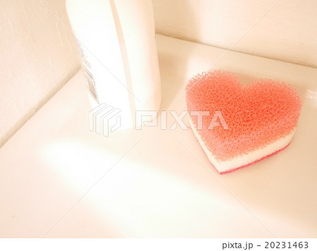 ハート形のスポンジ ハート形のスポンジ 20231463