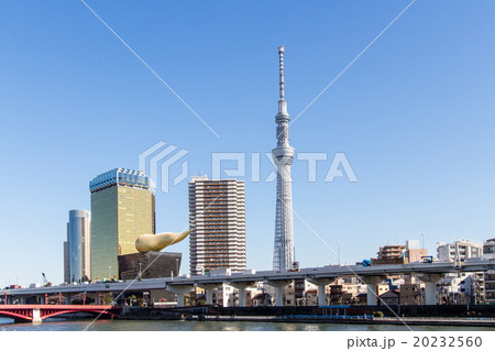東京スカイツリーとアサヒビール本社 20232560