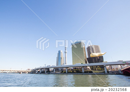 東京スカイツリーとアサヒビール本社 20232568