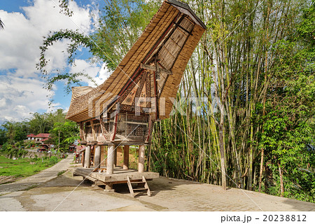 Tongkonan traditional rice barn 20238812