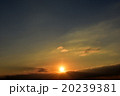 夕陽、夕焼け 20239381
