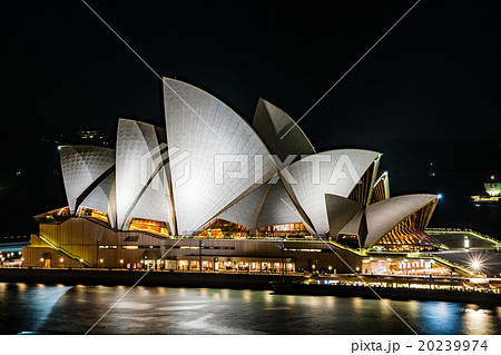 オペラハウスの夜景 20239974